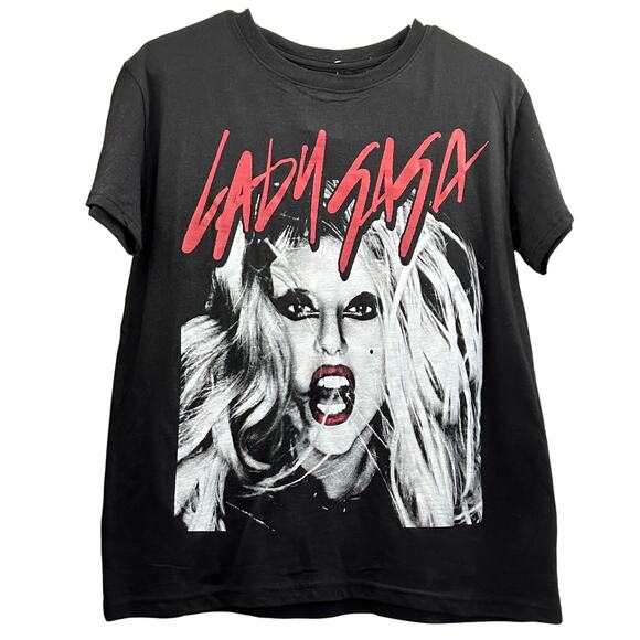 Lady Gaga Born This Way Vampire Merch Pop Start Shirt Small 2025 - Picture 2 of 5